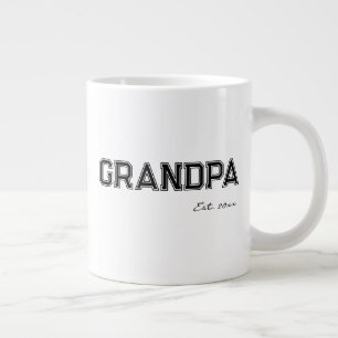 Grande Tasse Cadeau de fête des pères pour l'anniversaire de 'P