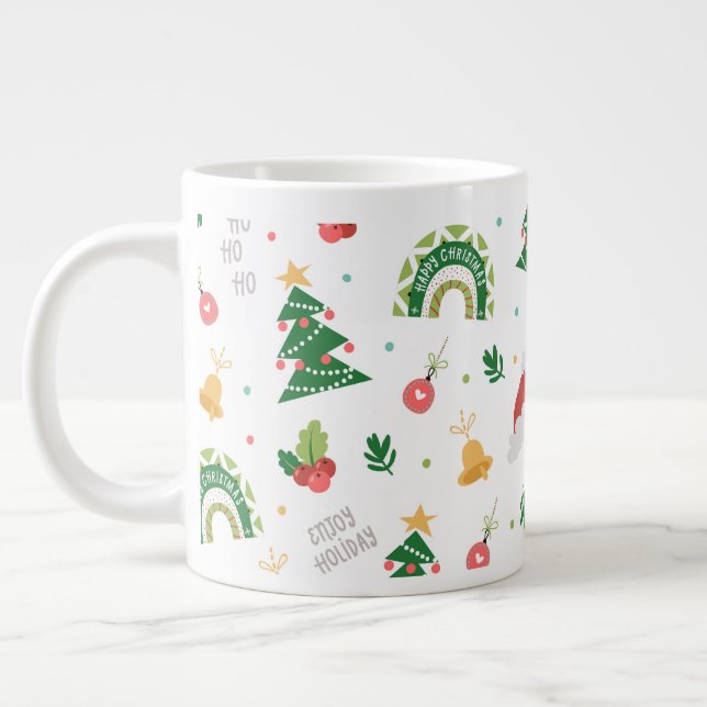 Grande Tasse Cadeau de Noël mignonne (Gauche)