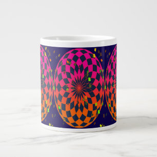 Grande Tasse Cadeau de Retraite Chauffage Maison Geo Ellipse