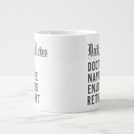 Grande Tasse Cadeau de retraite pour un médecin