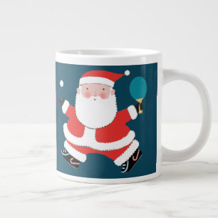 Grande Tasse Cadeau de vacances de ping-pong personnalisé