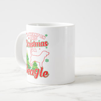 Grande Tasse Cadeau parfait pour le Beagle de chien propriétair