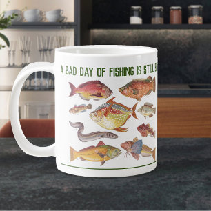 Grande Tasse Cadeau pour pêcheur. Pêche