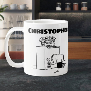 Grande Tasse Cadeau pour un réparateur de machine à laver avec