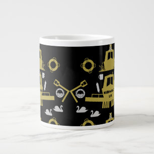 Grande Tasse Cadeaux British Narrowboat