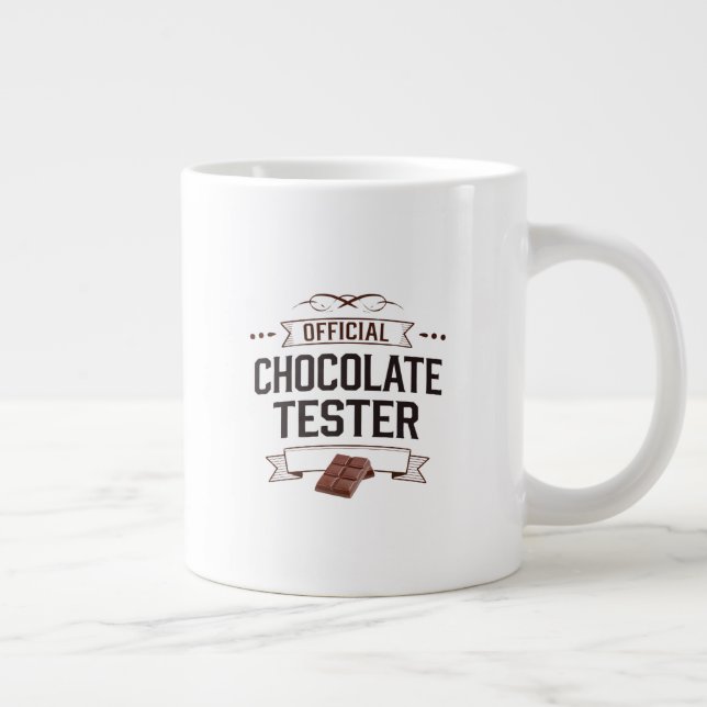 Grande Tasse "Cadeaux officiels de Tester de Chocolat (Droite)