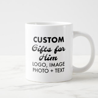 Grande Tasse Cadeaux personnalisés pour lui Géant Jumbo Mug 20o