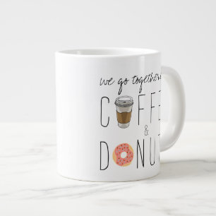 Grande Tasse "Café et beignets" Mug Jumbo