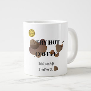Grande Tasse Café Très Chaud