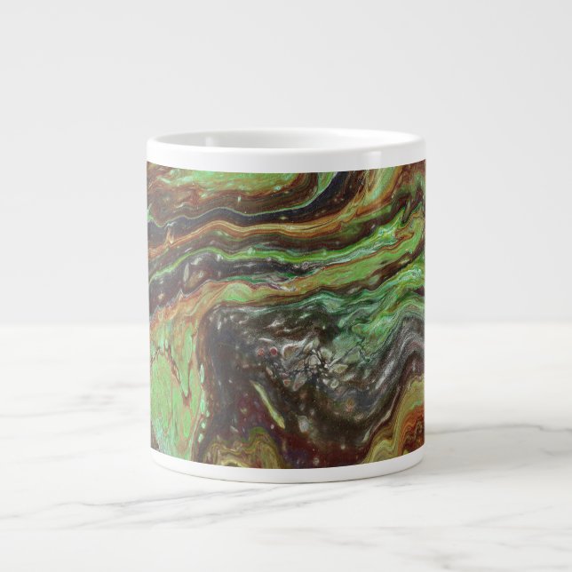 Grande Tasse Caldonia 1 Mug Abstrait (Devant)