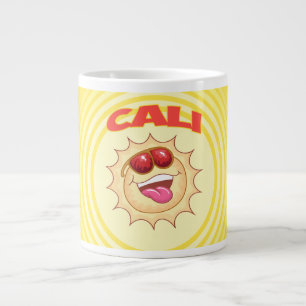 Grande Tasse Cali Sun souriant