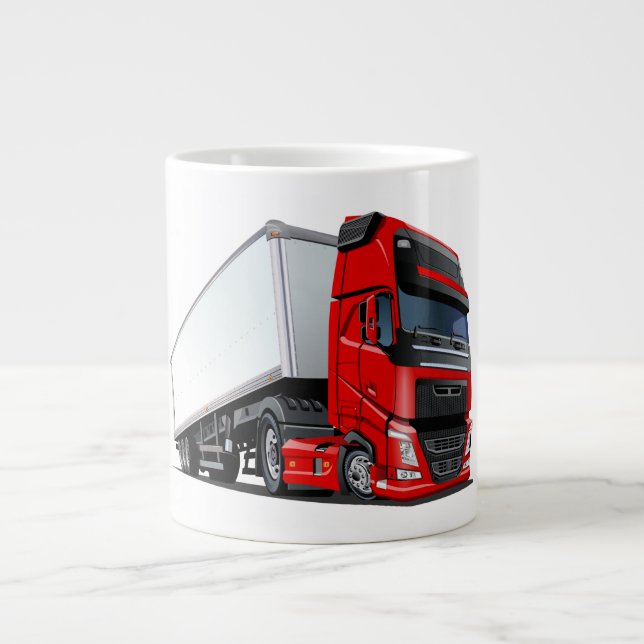Grande Tasse Camion de dessin (Devant)