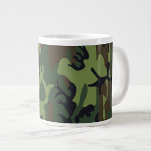Grande Tasse Camouflage vert militaire
