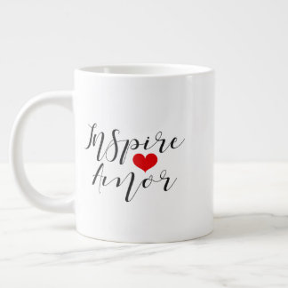 Grande Tasse Canette inspirante d'amour