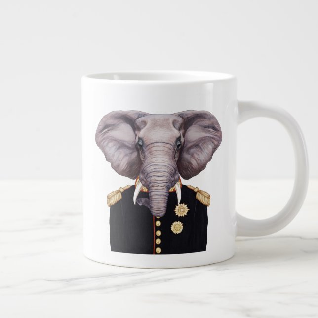 Grande Tasse Capitaine Eléphant (Droite)