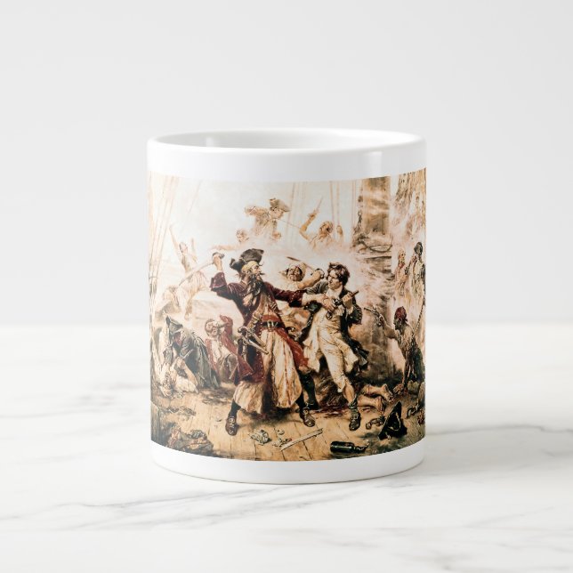 Grande Tasse Capture, Barbe noire pirate, Revenge de la reine A (Devant)