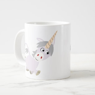 Grande Tasse Caricature Facétitive mignonne Unicorn Jumbo Mug