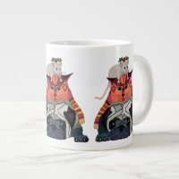 carlin de chat de souris