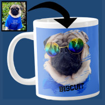Carlin unique amusant Lunettes de soleil Chien Pap