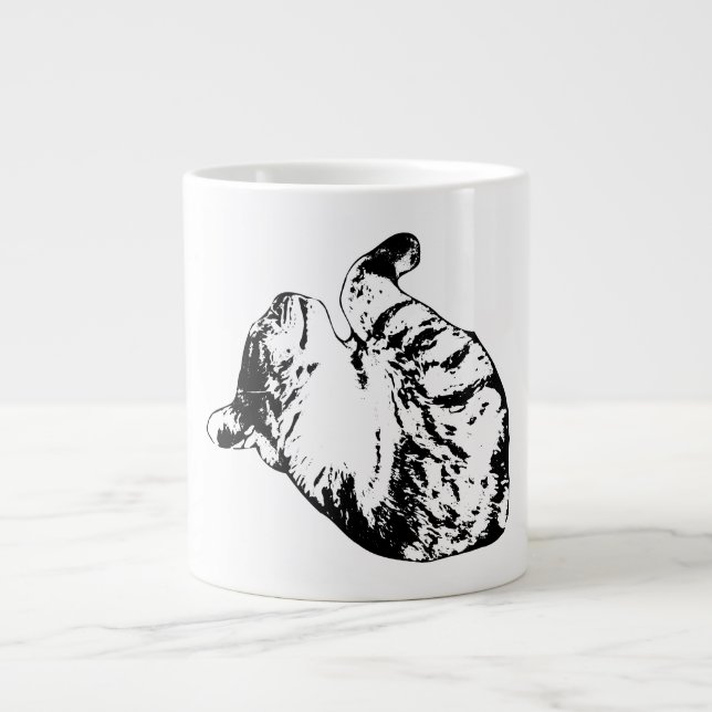 Grande Tasse Carnage côté coeur (Devant)