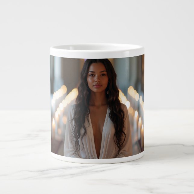 Grande Tasse CARPE DIEM - Meditation - Yoga (Devant)