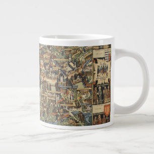 Grande Tasse Carte de Cambridge, Angleterre