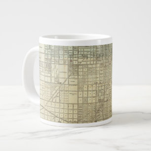 Grande Tasse Carte De Chicago