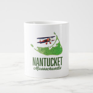 Grande Tasse Carte de Nantucket Massachusetts