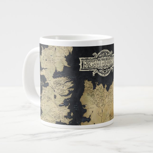Grande Tasse Carte de Westeros (Devant gauche)