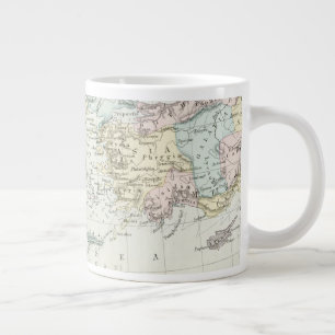 Grande Tasse Carte des voyages missionnaires de l'apôtre Paul