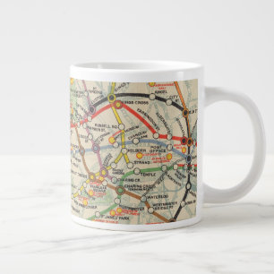 Grande Tasse Carte du métro de Londres