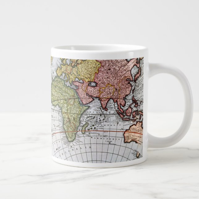 Grande Tasse Carte du monde (Droite)