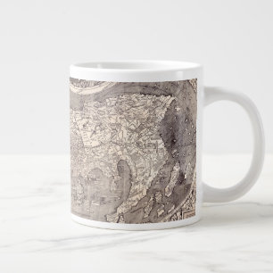 Grande Tasse Carte du monde  1507