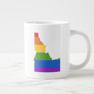 Grande Tasse Carte gay des États-Unis État de l'Idaho