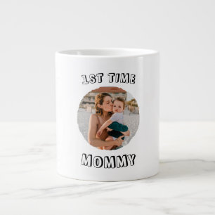 Grande Tasse Carte personnalisée pour la première fois 1ère Mam