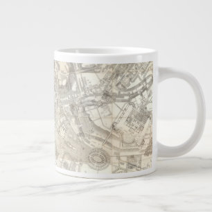 Grande Tasse Carte topographique de la Rome antique, Italie