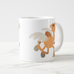 Grande Tasse Cartoon à ailes mignonnes Camel Jumbo Mug