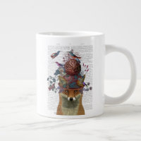 Casque d'oiseaux renard avec Artichoke