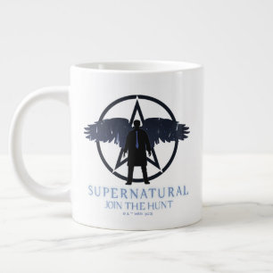 Grande Tasse Castiel surnaturel Tombant étoiles Graphisme