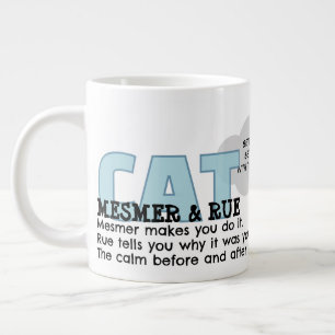 Grande Tasse CatMesmer & CatRue Mug Spécial Calme & Après