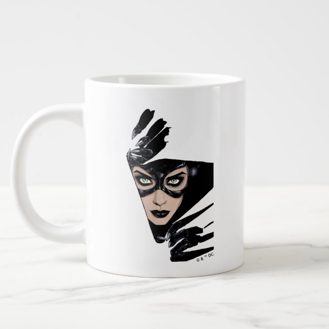 Grande Tasse Catwoman The Claws Are Out Cover Illustration (Gauche)