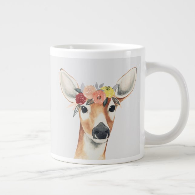 Grande Tasse Cerf forestier de la Couronne (Droite)