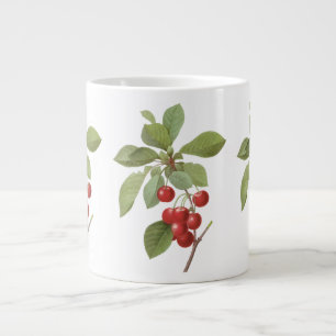 Grande Tasse Cerises Fruit Vintage Nourriture, Cerises par Redo