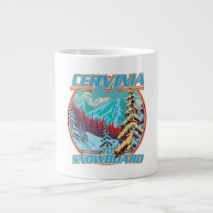 Grande Tasse Cervinia italie logo de snowboard