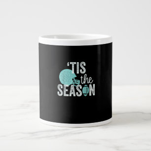 Grande Tasse C'est la saison famille de football j'aime le foot