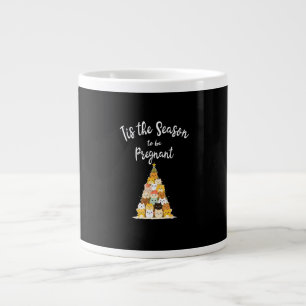 Grande Tasse C'est la saison pour les hommes enceints au sapin