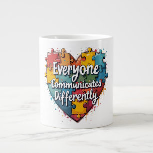 Grande Tasse Chacun communique différemment