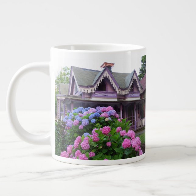 Grande Tasse Chalet victorien pourpre - Vignoble de Martha (Gauche)
