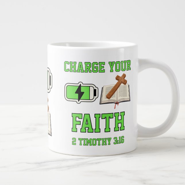 Grande Tasse Charge ta foi (Droite)