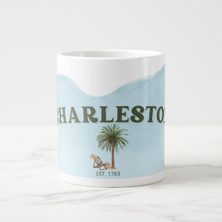 Grande Tasse Charleston, Caroline du Sud Mug Vintage de café